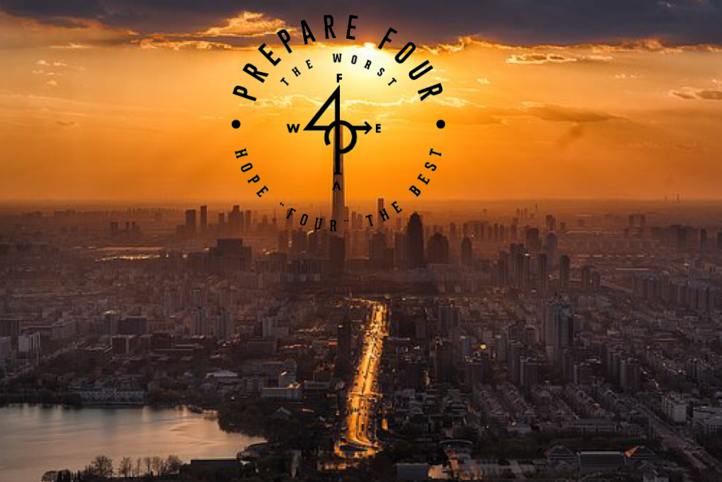 Prepare "FOUR" Compass LOGO