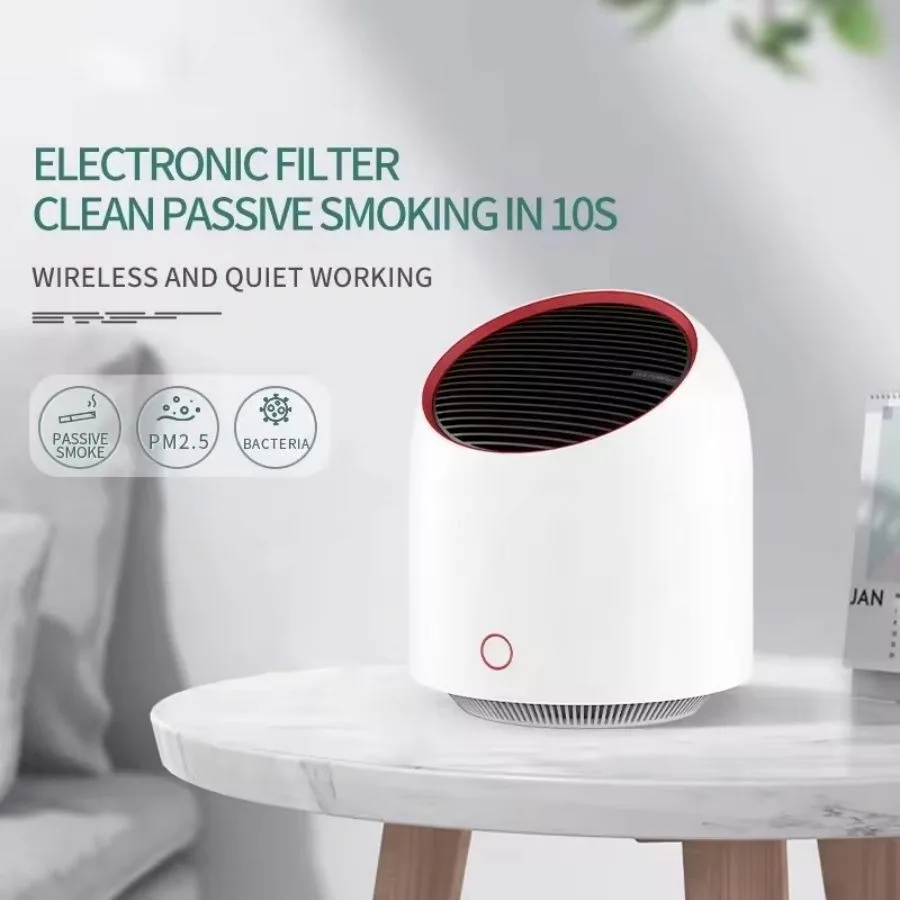 Mini Air Purifiers Portable Desktop Air Freshener HEPA Filter Air Cleaner USB Rechargeble Air Purifiers for Office Desktop Livi Mini Air Purifiers Portable Desktop Air Freshener HEPA Filter Air Cleaner USB Rechargeble Air Purifiers for Office Desktop Livi